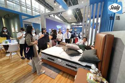 絲漣全新悅動館驚艷亮相中國(廣州)國際家具博覽會，引領智能睡眠新潮流